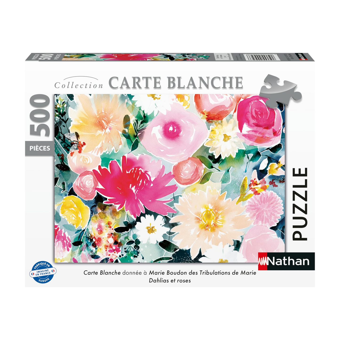 Dahlias et Roses