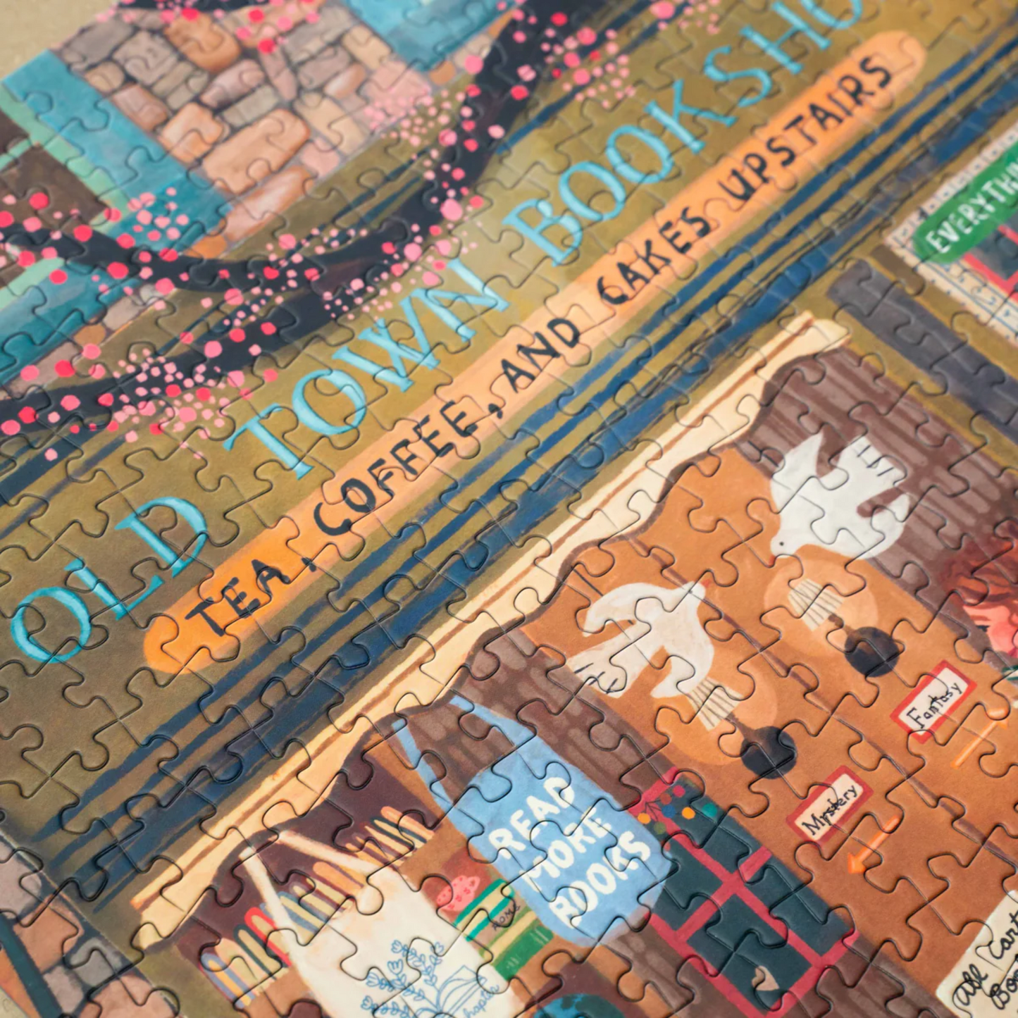 Olleo Puzzles Old Bookshop 500 brikker