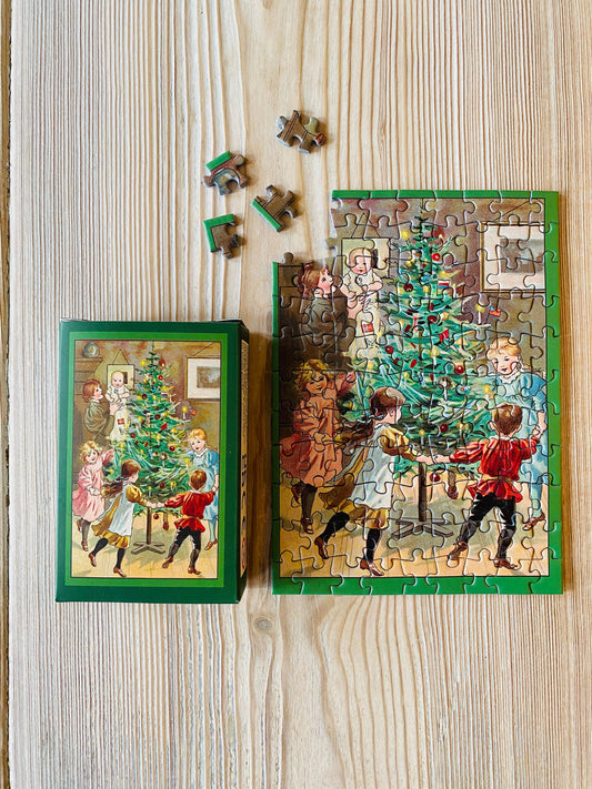 AROUND THE TREE - Minipuslespil