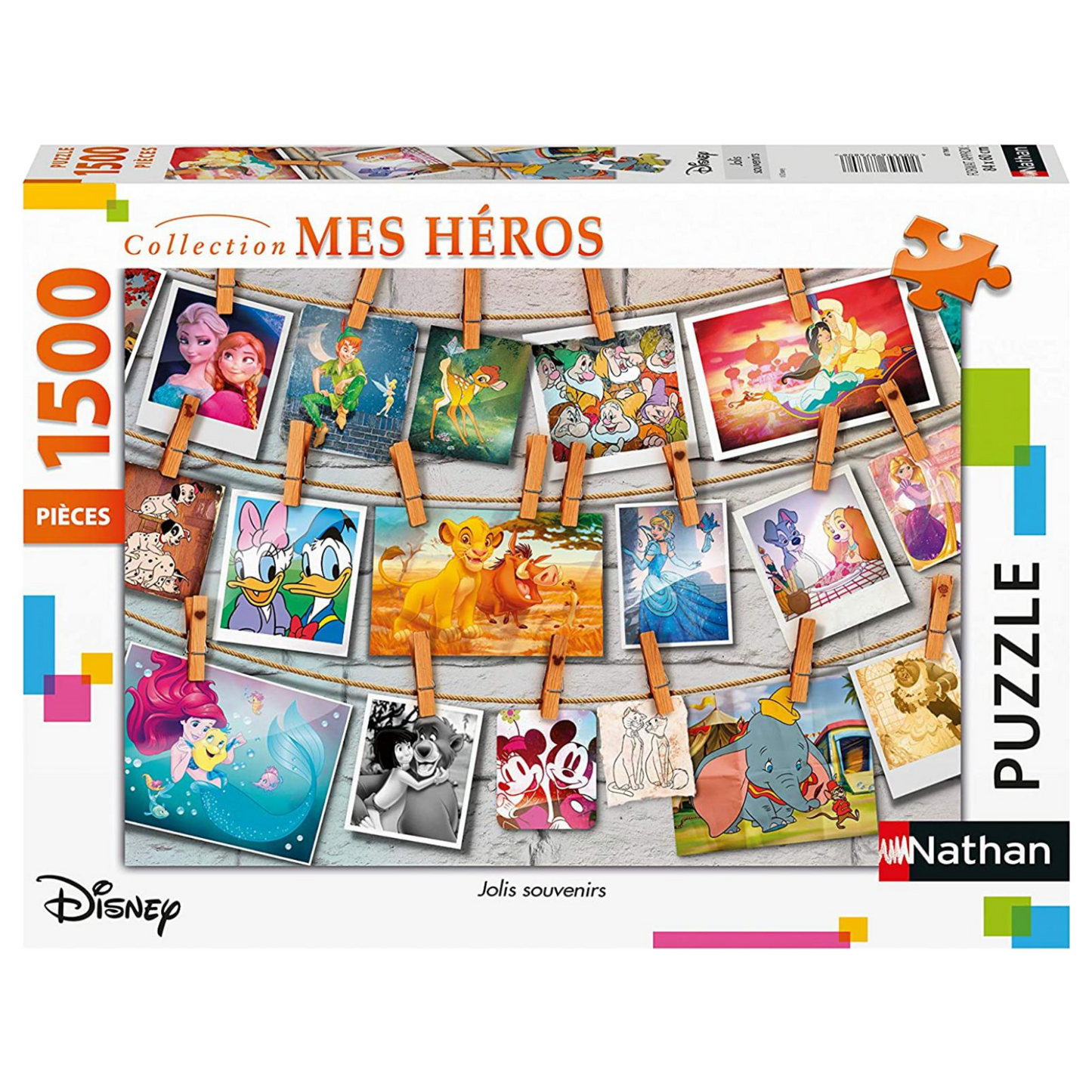 Disney Jolis Sourvenirs - 1500 brikker