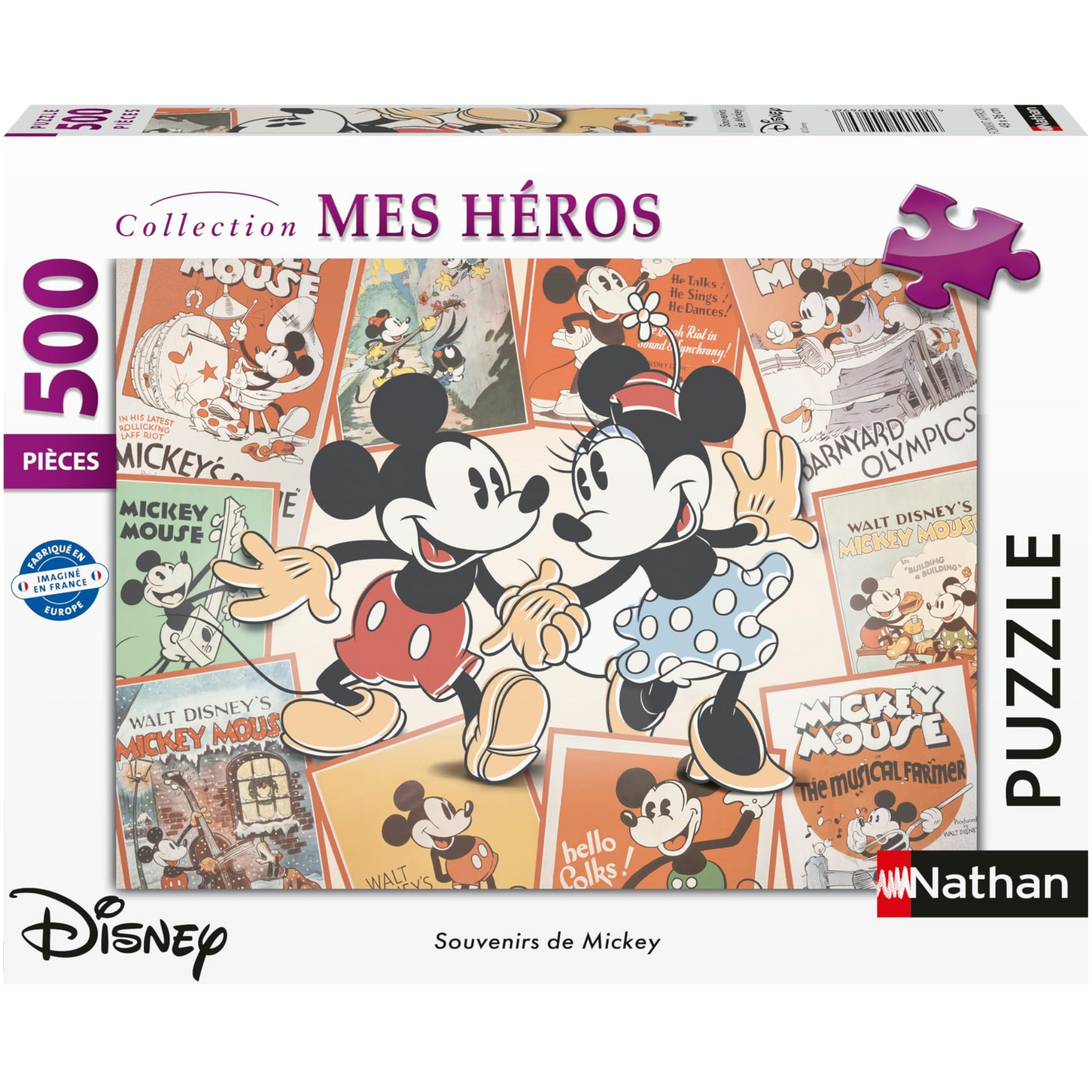 Souvenirs de Mickey, Nathan, 500 brikker