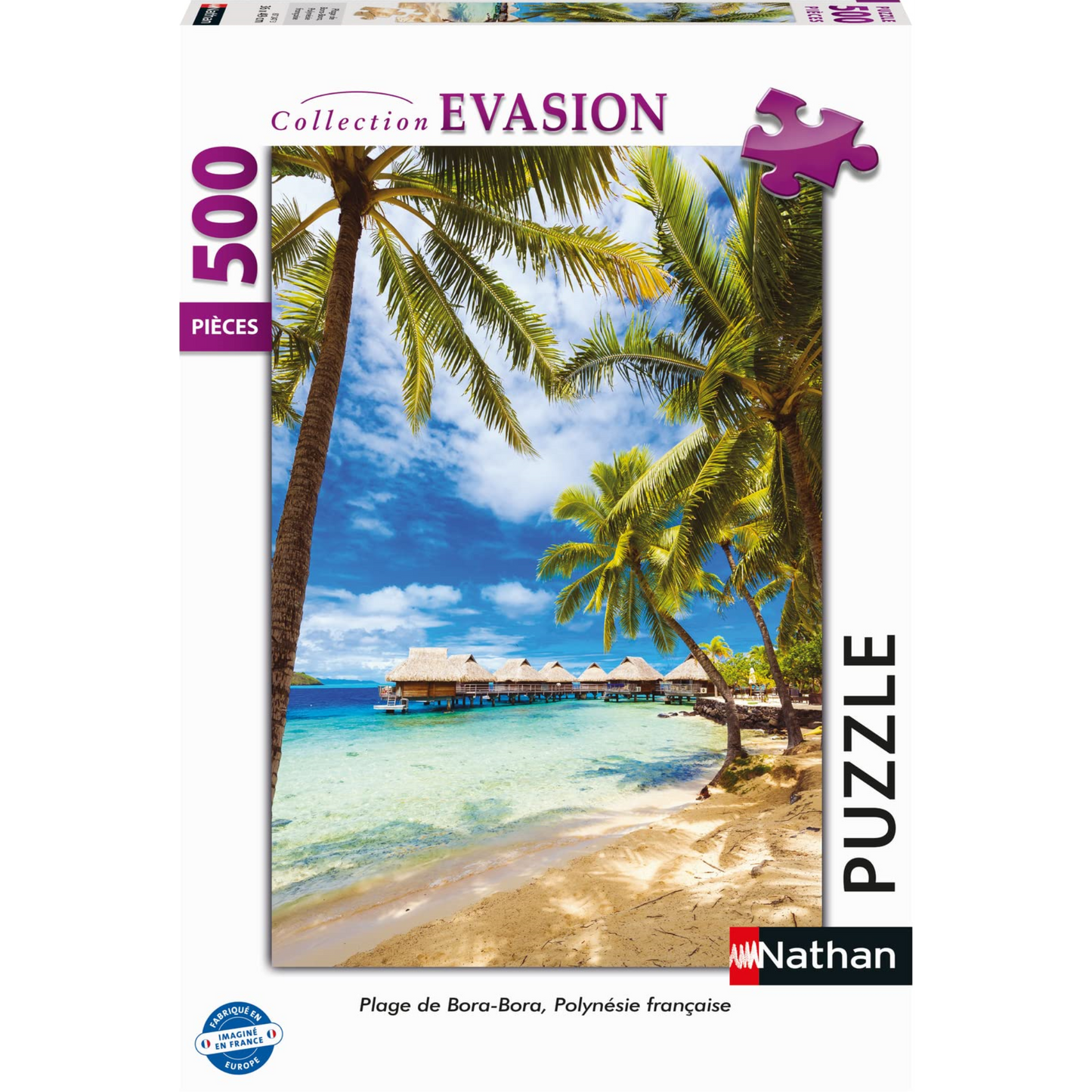 Plage Bora - Polynésie Française, 500 briker, Nathan