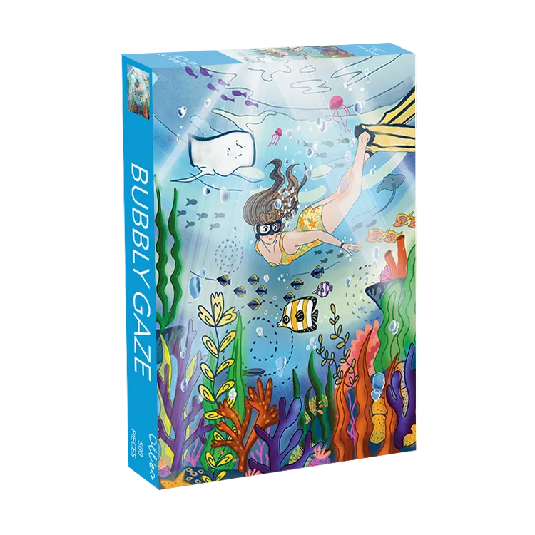 Olleo Puzzles Bubbly Gaze 500 brikker