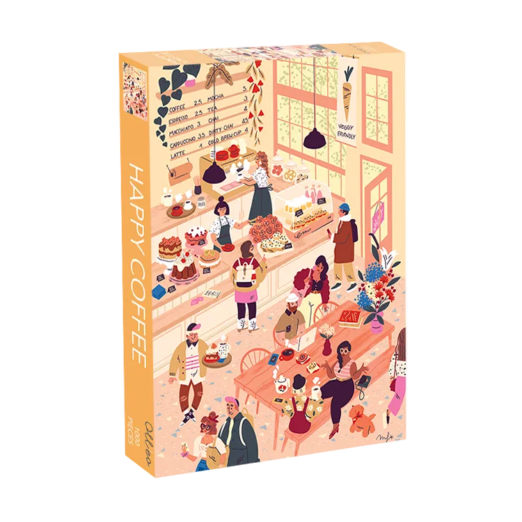 Olleo Puzzles Happy Coffee 500 brikker