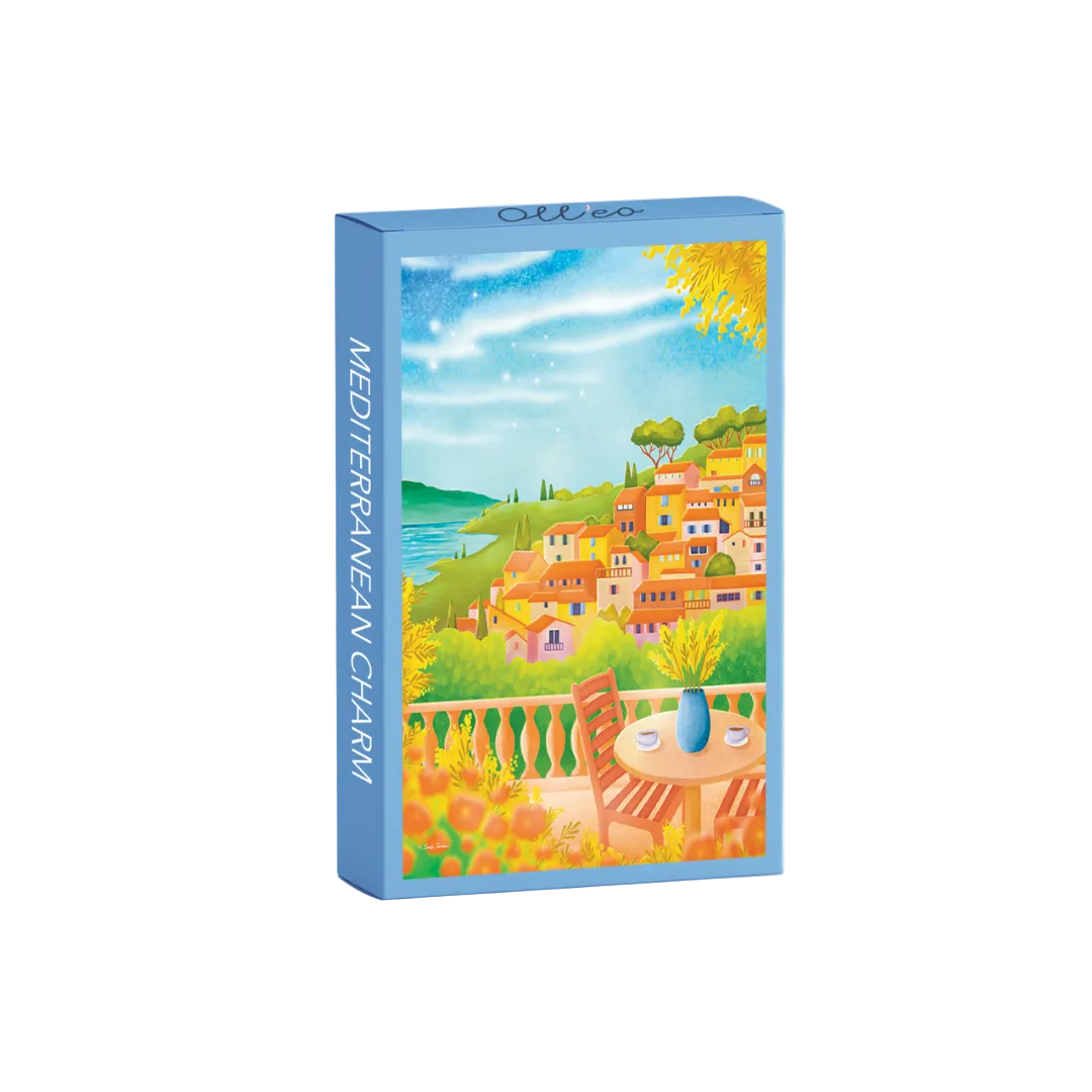 Olleo Puzzles Mediterranean Charm minipuslespil 99 brikker