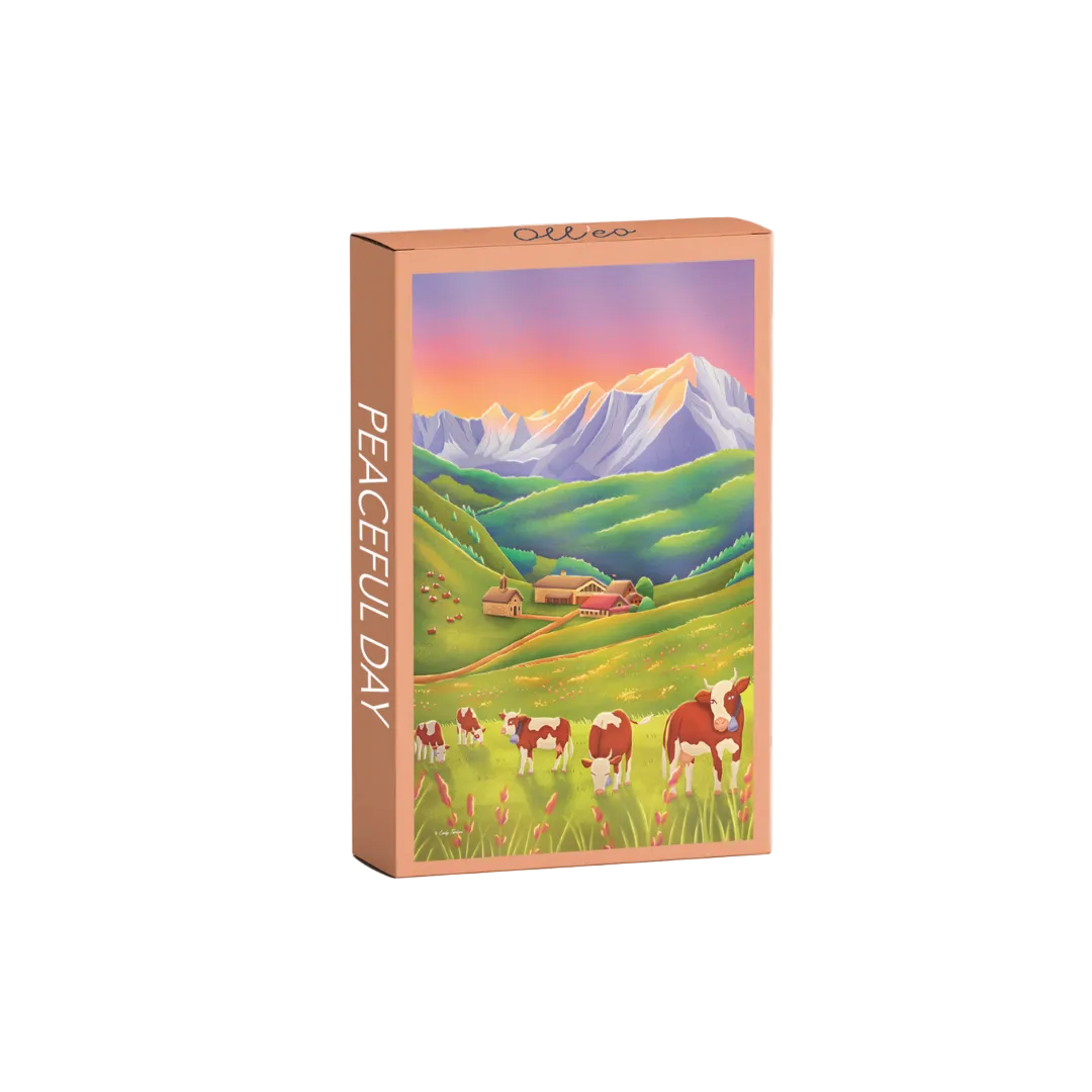 Olleo Puzzles Peaceful Day minipuslespil 99 brikker