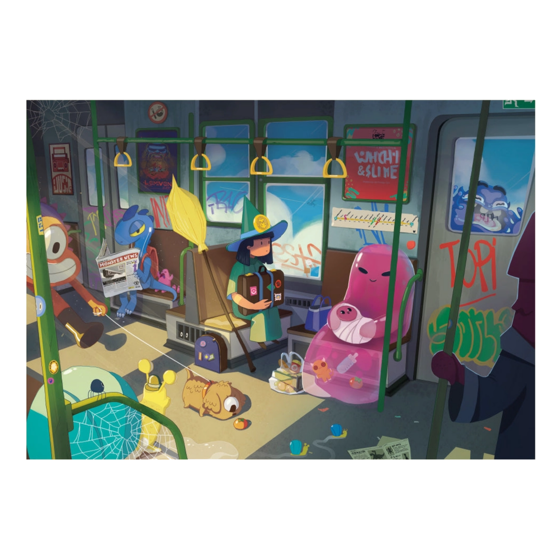 Next Stop Zulsepotz 1000 brikker STO Puzzles