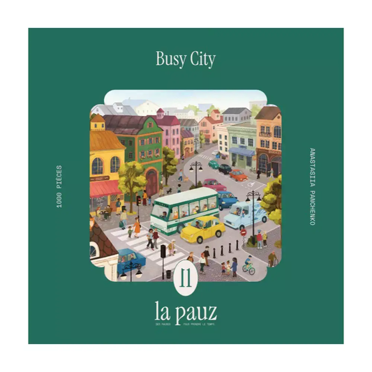 Busy City 1000 brikkers puslespil Trevell