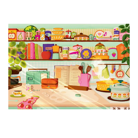 Retro Kitchen 1000 brikker