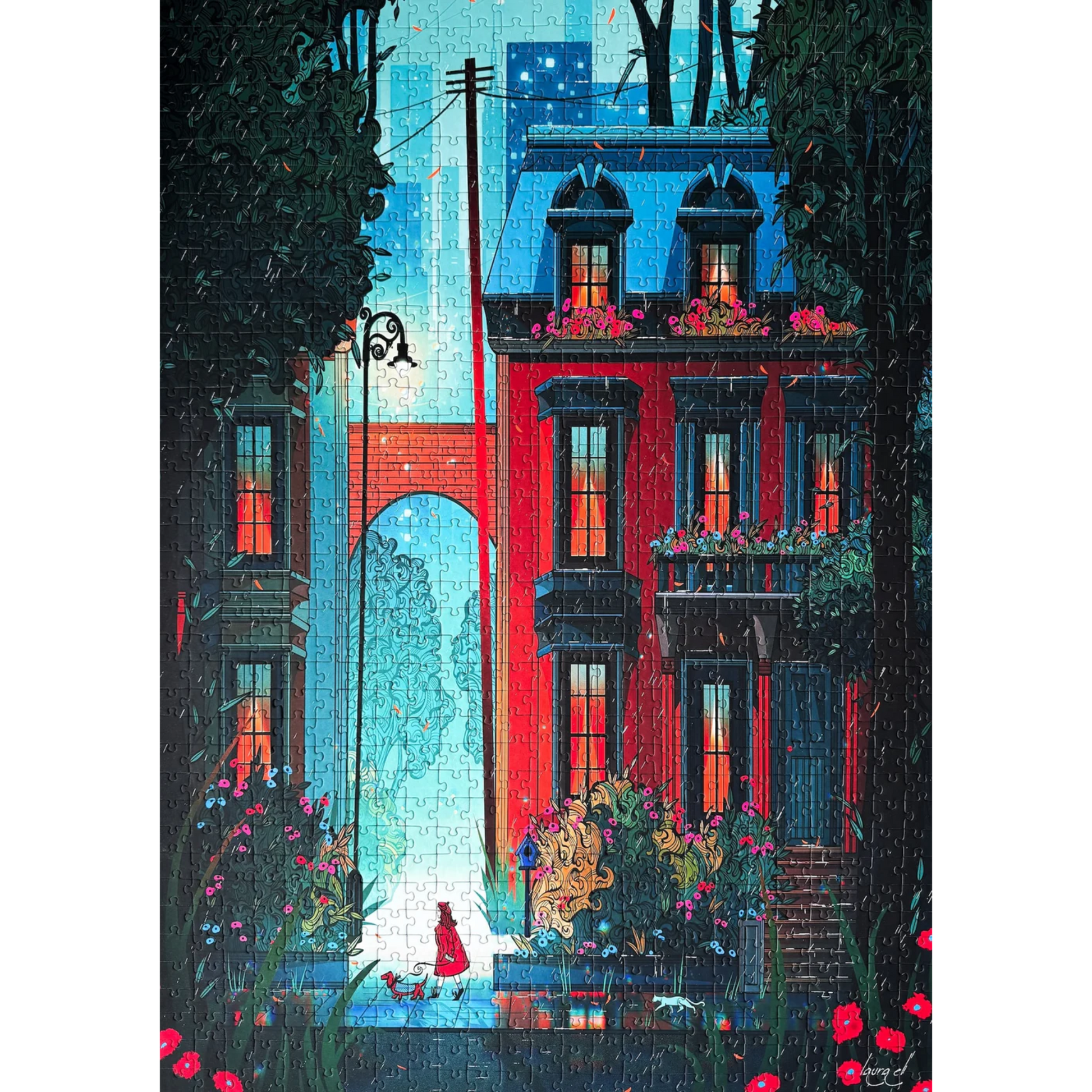 Piecely Midnight Walk 1000 brikker