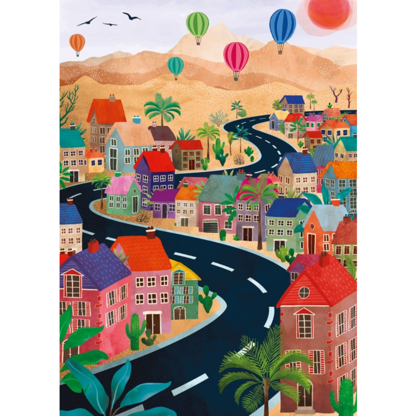 Pieces and Peace On the Road 500 brikker