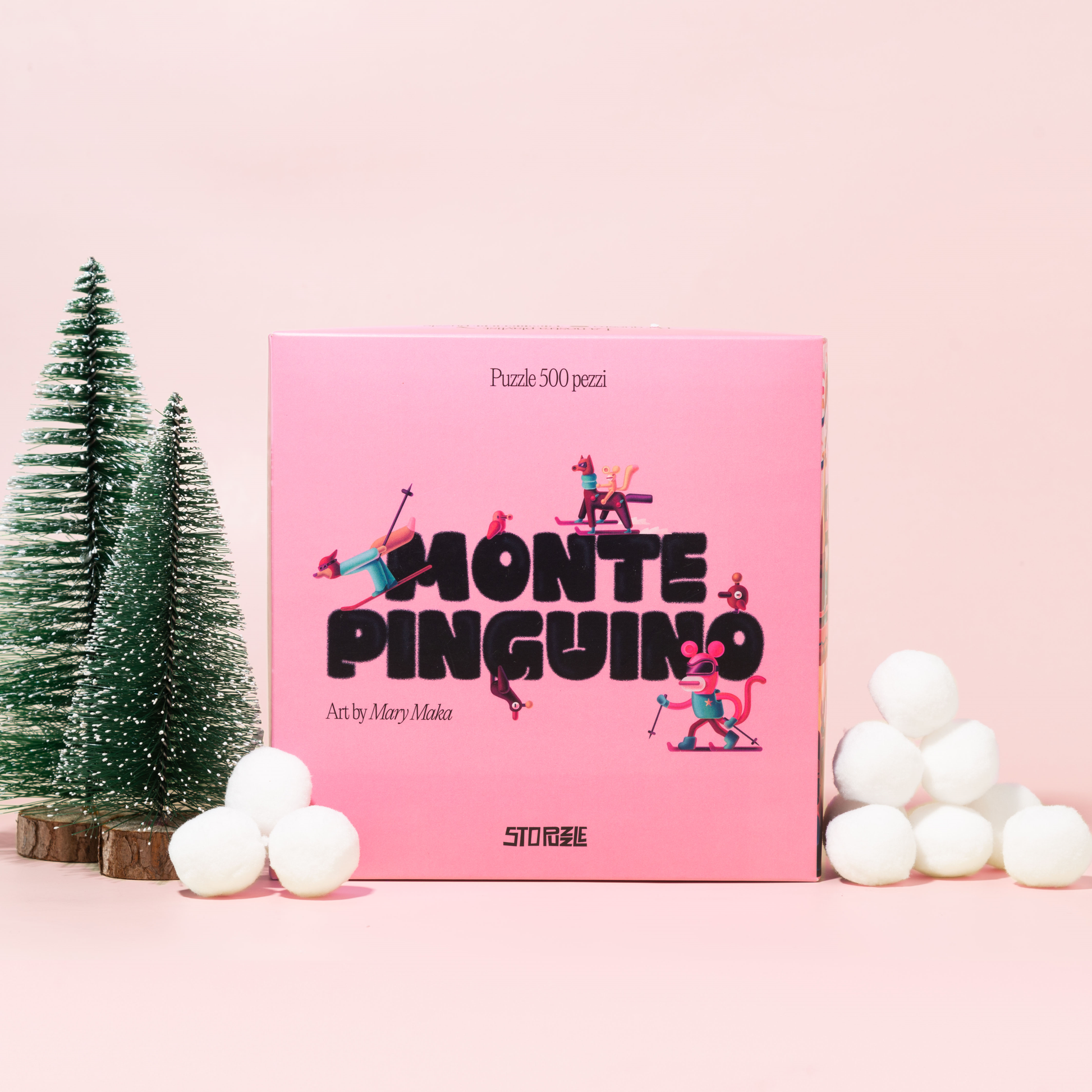 STO Puzzle - Monte Pinguino 500 brikker