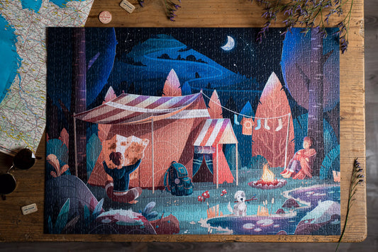 Camping Under The Stars
